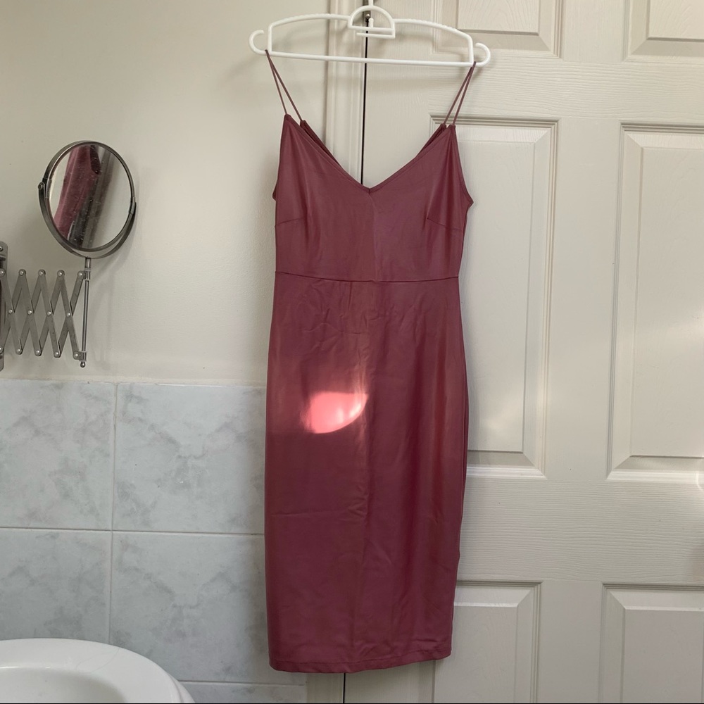 Dusty pink dress